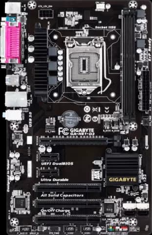 مادربرد Gigabyte DDR3 مدل GA-H81-D3 REV 1.0