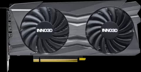 کارت گرافیک  INNO3D مدل  RTX 3060 TI TWIN X2 OC LHR