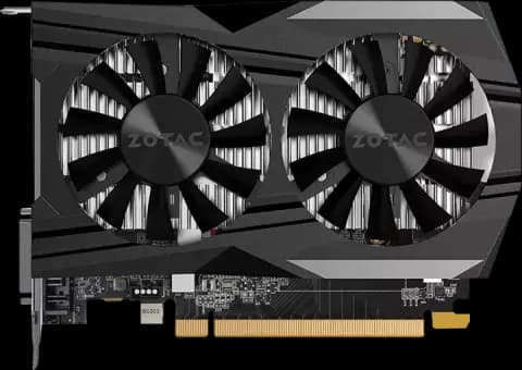 کارت گرافیک 4گیگابایت Zotac مدل GEFORCE GTX 1050 Ti OC Edition