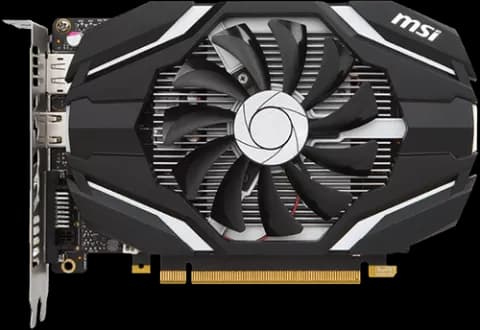 کارت گرافیک 4گیگابایت MSI مدل GTX 1050 Ti 4G OC