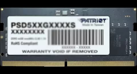 رم لپ تاپ 16 گیگابایت Patriot مدل PSD516G560081S DDR5 5600MHz