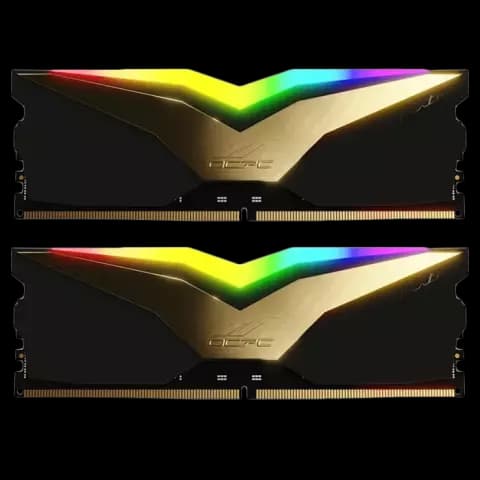 رم دسکتاپ (8GB*2) 16 گیگابایت OCPC مدل PISTA RGB DDR5 5600MHz