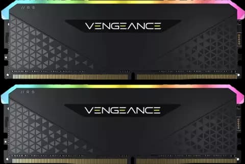 رم دسکتاپ (32GB*2) 64 گیگابایت Corsair مدل VENGEANCE RGB RS DDR4 3200MHz