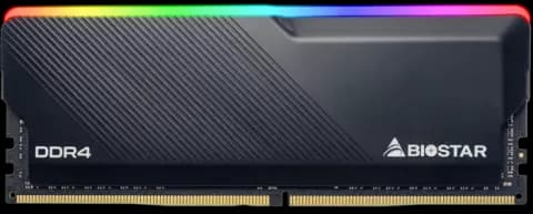 رم دسکتاپ 16 گیگابایت Biostar مدل RGB GAMING X DDR4 3600MHz