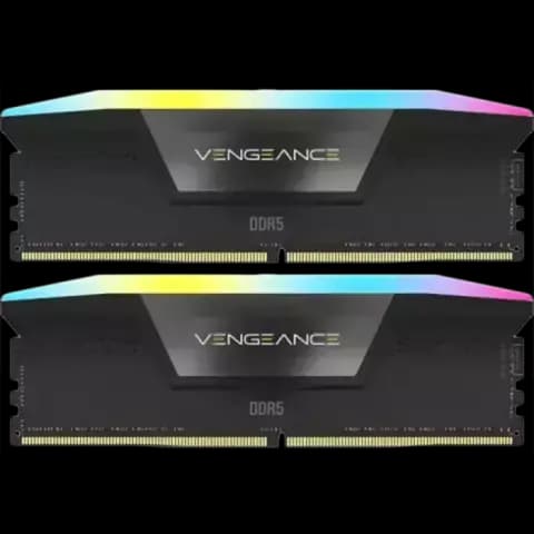 رم دسکتاپ (16GB*2) 32 گیگابایت Corsair مدل VENGEANCE RGB DDR5 7000MHz