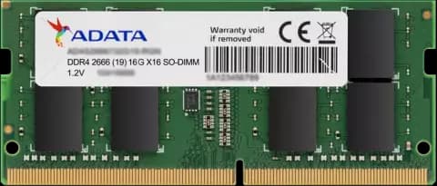 رم لپ تاپ 16 گیگابایت Adata مدل DDR4 2666 (2400)MHz
