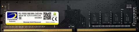 رم دسکتاپ (4GB*1) 4 گیگابایت TwinMOS مدل DDR4 2400MHz