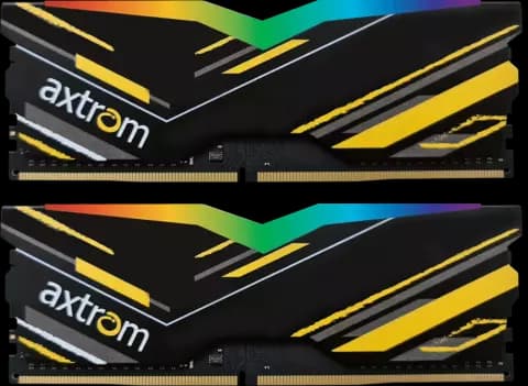 رم دسکتاپ (8GB*2) 16 گیگابایت Axtrom مدل TESLA RGB DDR4 3200MHz