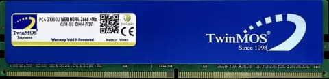 رم دسکتاپ (16GB*1) 16 گیگابایت TwinMOS DDR4 2666 (2400)MHz