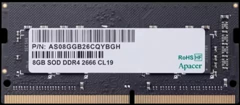رم لپ تاپ 8 گیگابایت Apacer مدل DDR4 2666 (2400)MHz