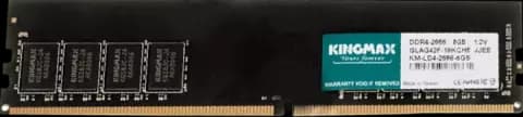 رم دسکتاپ(8GB*1) 8 گیگابایت Kingmax مدل GLAG42F DDR4 2666(2400)MHz