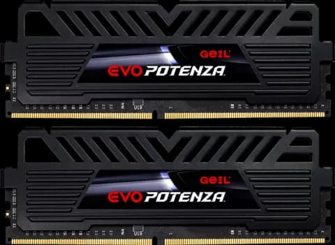 رم دسکتاپ (16GB*2) 32 گیگابایت Geil مدل EVO Potenza DDR4 3200MHz