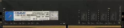 رم دسکتاپ 8 گیگابایت SUZUKI مدل INFINITY DDR4 2400MHz