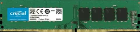 رم کامپیوتر (16GB*1) 16 گیگابایت DDR4 تک کاناله (2400) 2666 مگاهرتز Crucial مدل CB16GU2666
