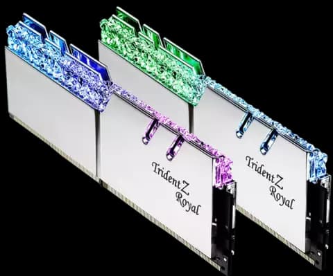 رم کامپیوتر 32 گیگابایت G.Skill مدل TRIDENT Z ROYAL F4-3200C16D-32GTRS