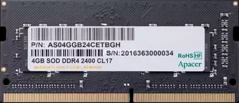رم لپ تاپ 4 گیگابایت Apacer مدل DDR4 2400MHz