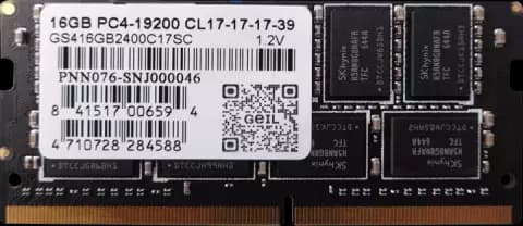 رم لپ تاپ 16گیگابایت مارک GEIL مدل GS416GB2400C17SC