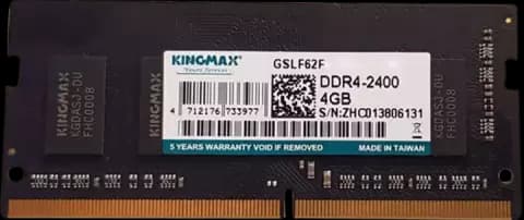 رم لپ تاپ 4 گیگابایت Kingmax مدل GSLF62F DDR4 2400MHz