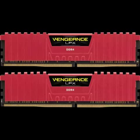 رم کامپیوتر 16گیگابایت مارک Corsair مدل VENGEANCE LPX CMK16GX4M2B3600C18R