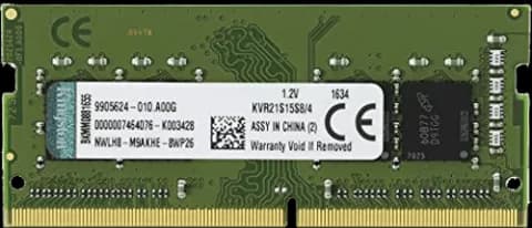 رم 4گیگابایت مارک Kingston مدل KVR21S15S8/4