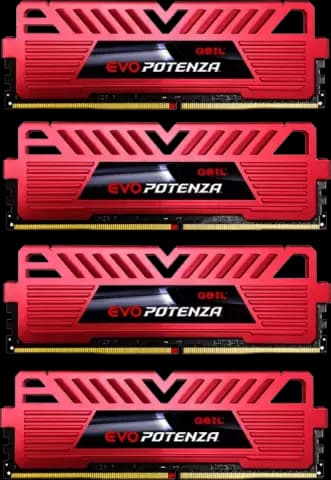 رم کامپیوتر 32گیگابایت مارک Geil مدل EVO POTENZA GPR432GB2666C15QC