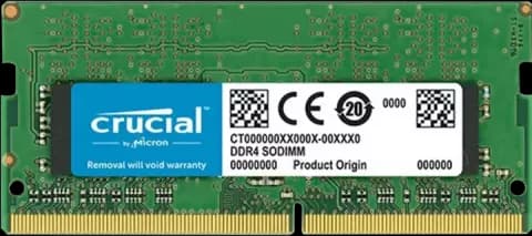 رم لپ تاپ 4گیگابایت DDR4 مارک CRUCIAL مدل CB4GS2400