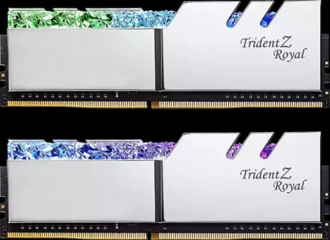 رم کامپیوتر 32گیگابایت مارک G.Skill مدل TRIDENT Z ROYAL F4-3600C19D-32GTRS