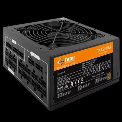 پاور 1250 وات Fater مدل TX1250M 80Plus Gold