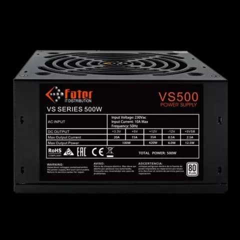 پاور 500 وات Fater مدل VS500 80Plus