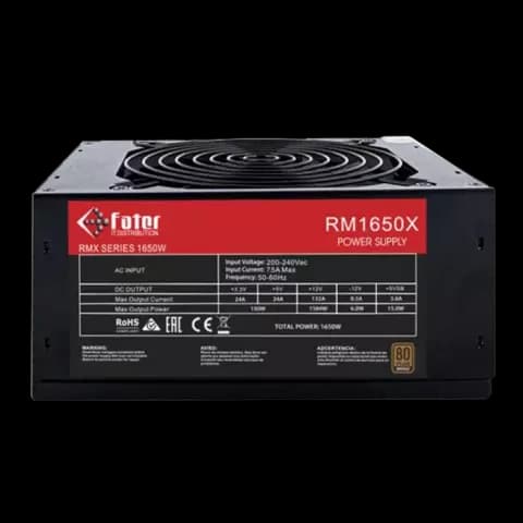پاور 1650 وات Fater مدل RM1650X 80Plus Bronze