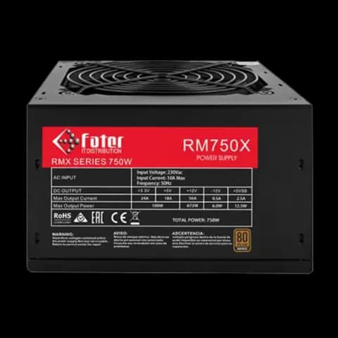 پاور 750 وات Fater مدل RM750X 80Plus Bronze