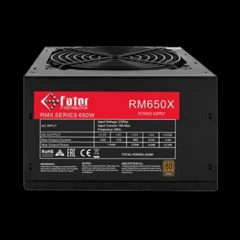پاور 650 وات Fater مدل RM650X 80Plus Bronze