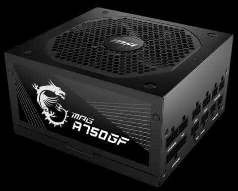 پاور 750 وات MSI مدل MPG A750GF 80Plus Gold