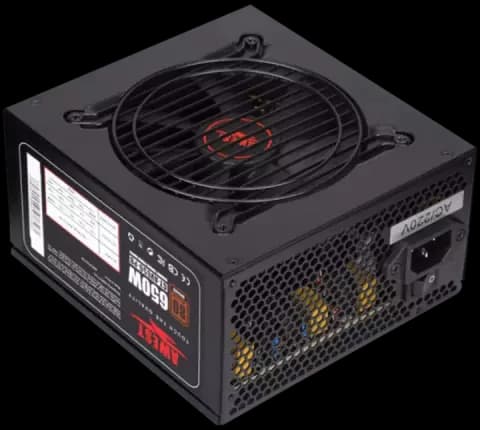 پاور 650 وات AWEST مدل GT-AV650-PB 80Plus Bronze