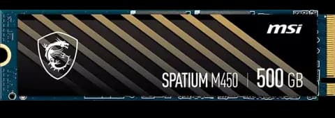 حافظه SSD اینترنال 500 گیگابایت MSI مدل SPATIUM M450 NVME M.2