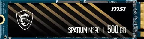 حافظه SSD اینترنال 500 گیگابایت MSI مدل SPATIUM M390 NVME M.2