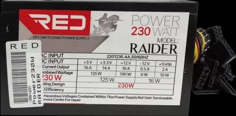 پاور 230 وات RED مدل  RAIDER