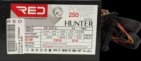 پاور 250 وات RED مدل  HUNTER