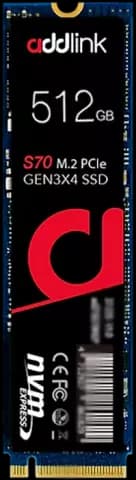 حافظه SSD اینترنال 512 گیگابایت Addlink مدل S70 Lite NVMe M.2