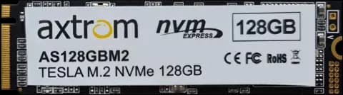 حافظه SSD اینترنال 128 گیگابایت Axtrom مدل Tesla NVMe M.2