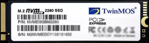 حافظه SSD اینترنال 1 ترابایت TwinMOS مدل ALPHAPRO NVMe M.2