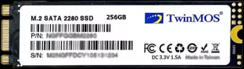 حافظه SSD اینترنال 256 گیگابایت TwinMOS M.2