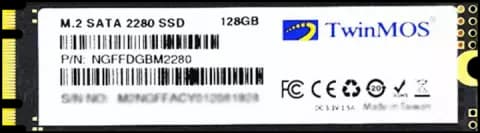 حافظه SSD اینترنال 128 گیگابایت TwinMOS M.2