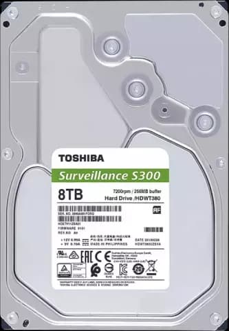 هارد اینترنال 8 ترابایت Toshiba مدل SURVEILLANCE S300 HDWT380 