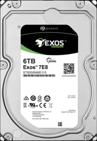 هارد اینترنال 6ترابایت Seagate مدل EXOS ENTERPRISE 7E8 ST6000NM0115