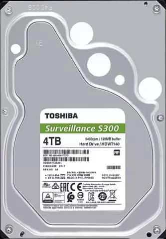 هارد اینترنال 4ترابایت Toshiba مدل Surveillance S300