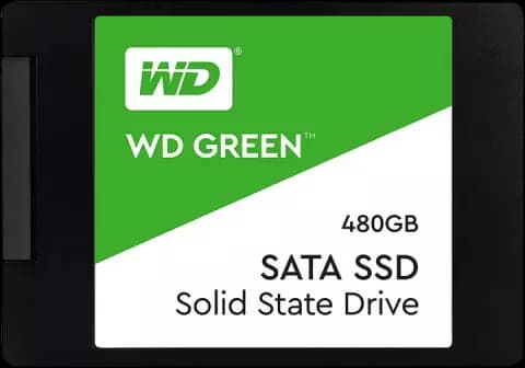 حافظه SSD اینترنال 480گیگابایت WD مدل GREEN WDS480G2G0A