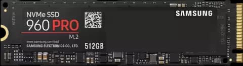 حافظه SSD اینترنال 512گیگابایت Samsung مدل 960 PRO