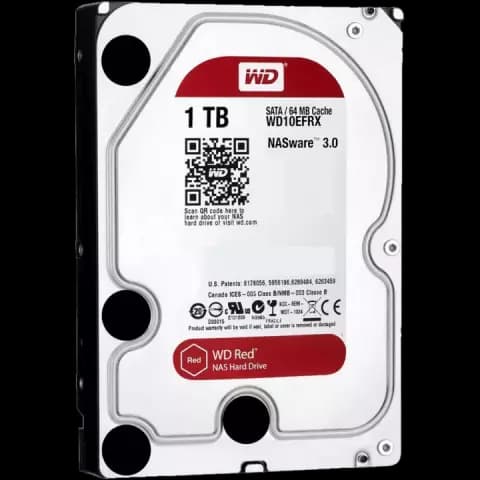 هارد اینترنال 1 ترابایت WD مدل RED WD10EFRX 