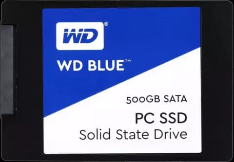 حافظه SSD اینترنال 500گیگابایت WD مدل BLUE WDS500G1B0A